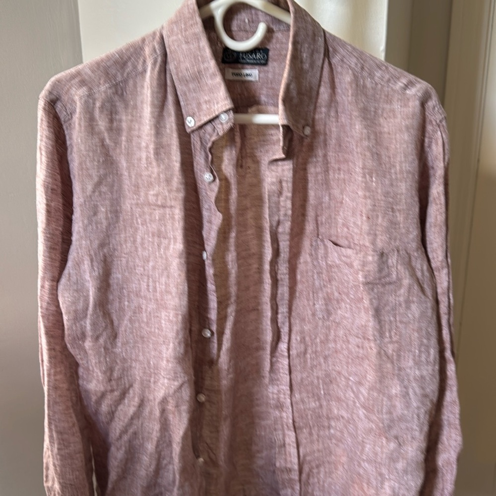 Like new! Italian linen shirt
